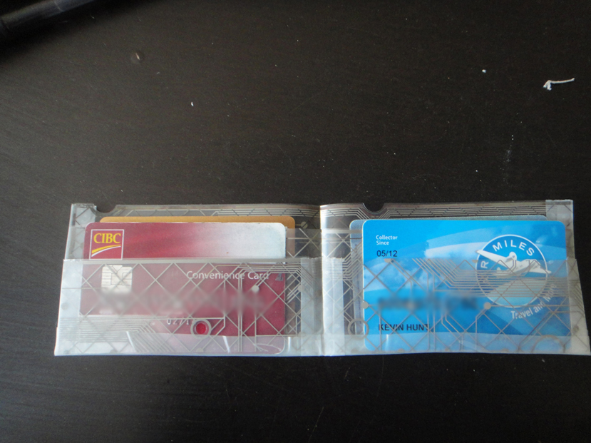 Credit Card Holder Made From A Keyboard