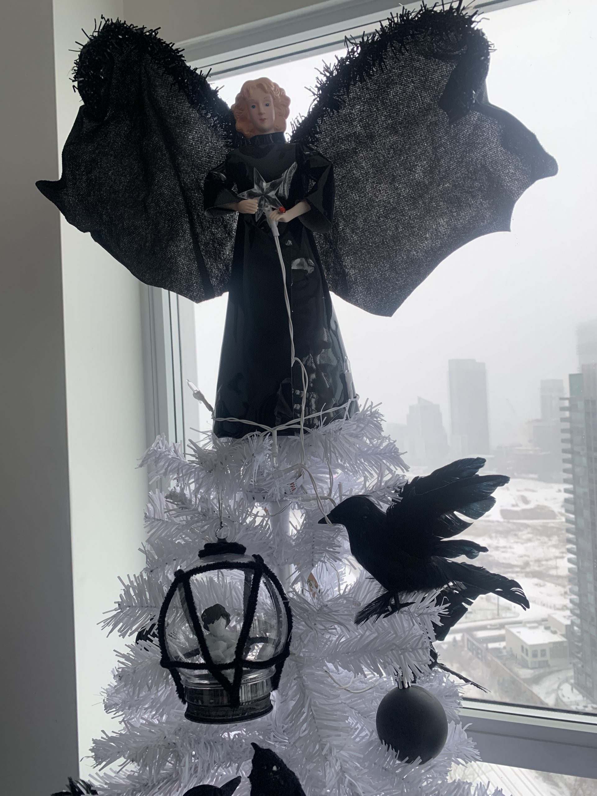Sandman Themed Christmas Tree Inspired by the Netflix Series